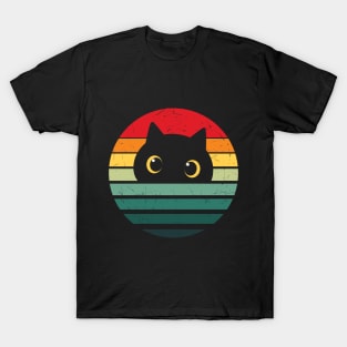 Peek A Boo Cat T-Shirt